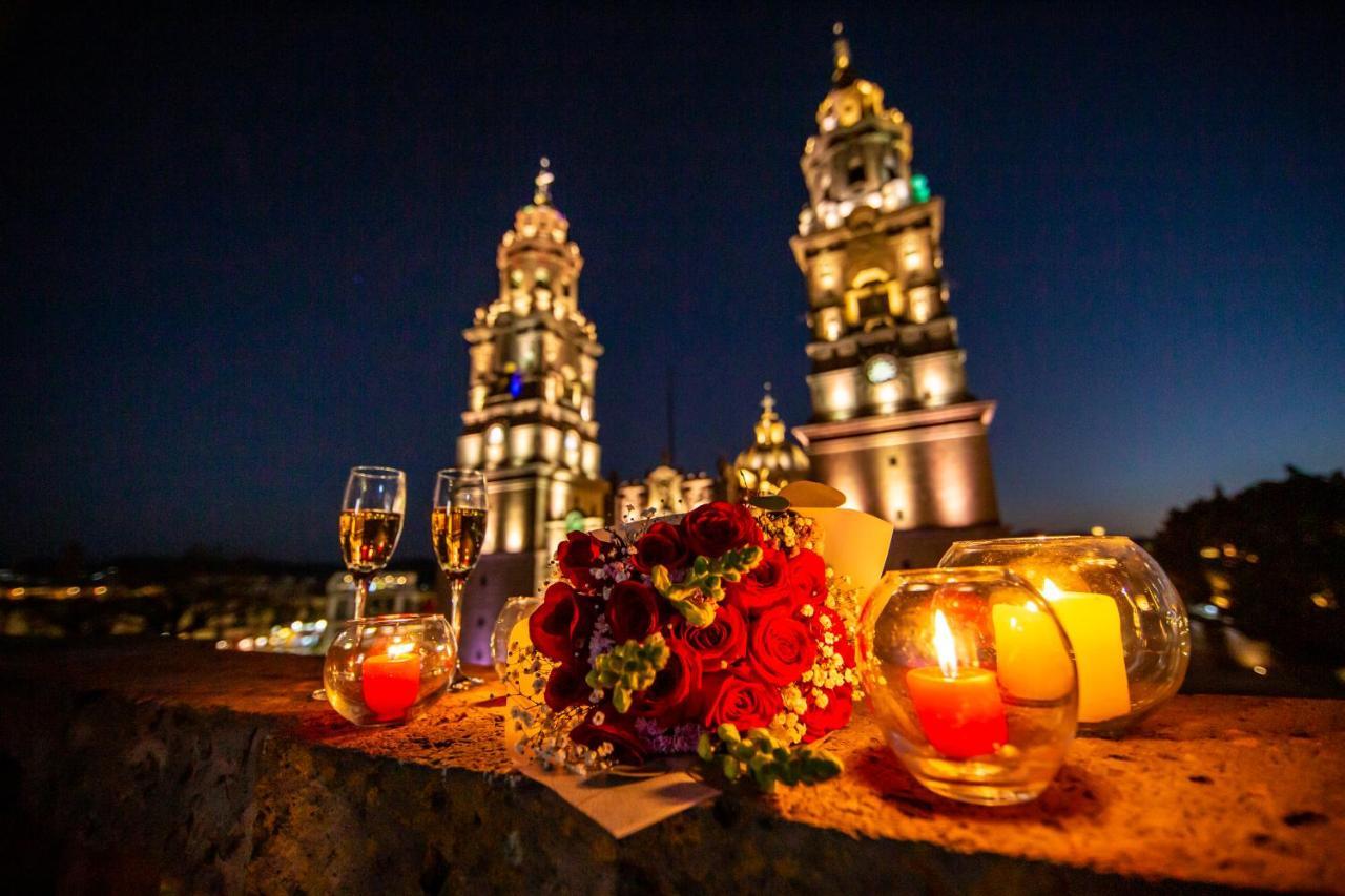 Cantera 10 Hotel Boutique Morelia Bagian luar foto