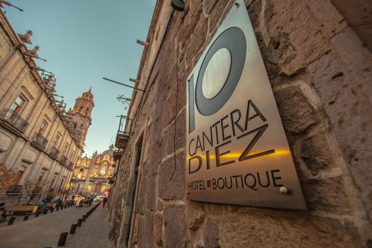Cantera 10 Hotel Boutique Morelia Bagian luar foto