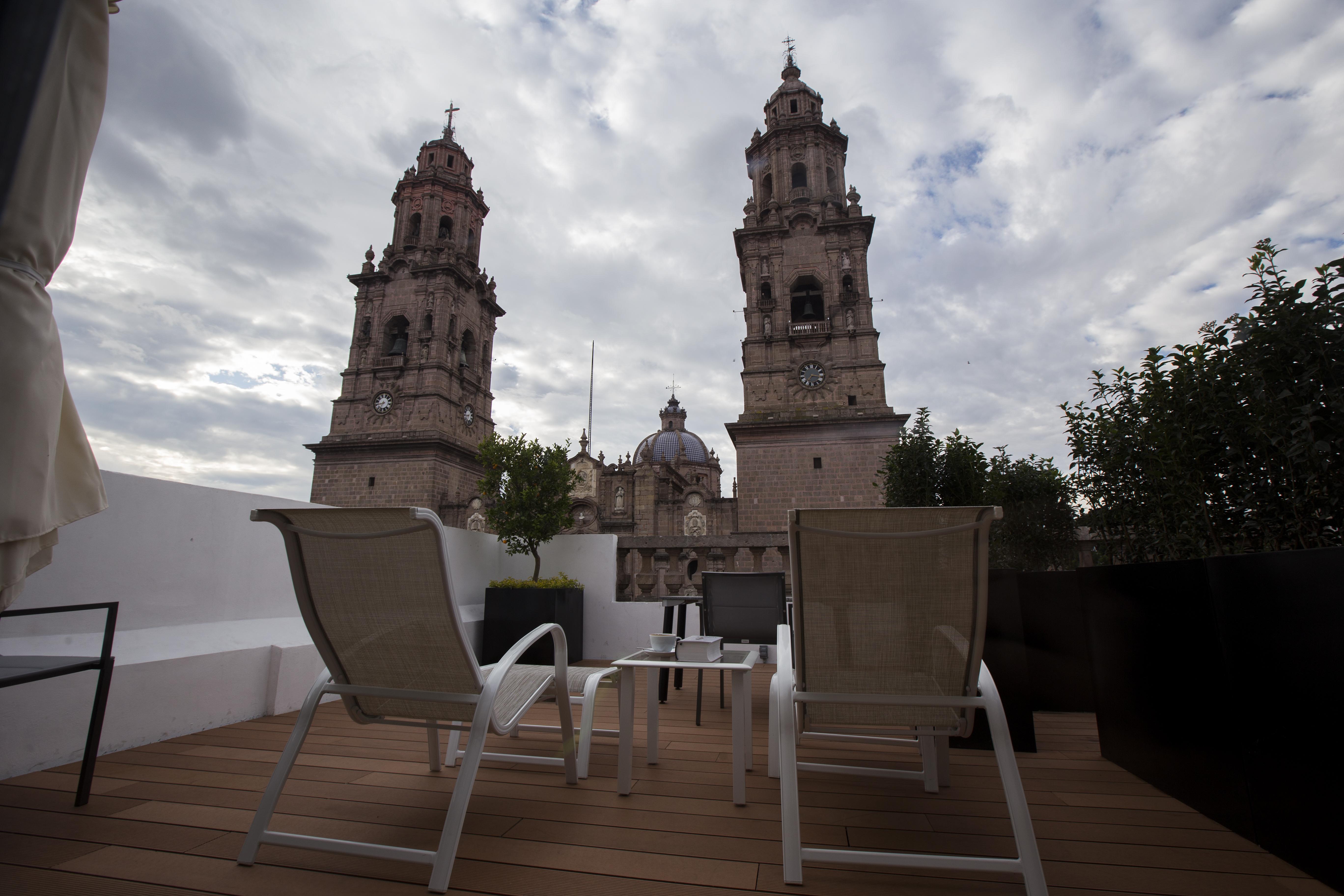 Cantera 10 Hotel Boutique Morelia Bagian luar foto