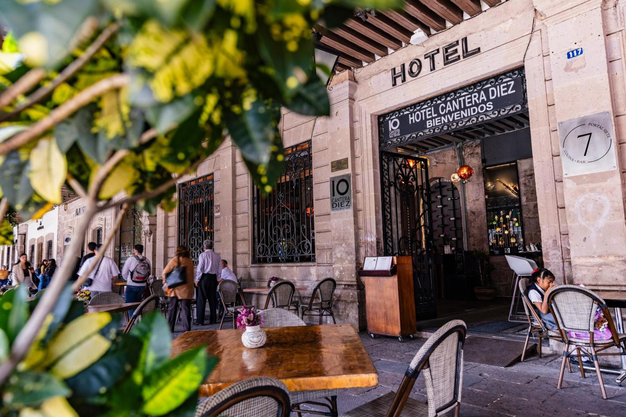 Cantera 10 Hotel Boutique Morelia Bagian luar foto