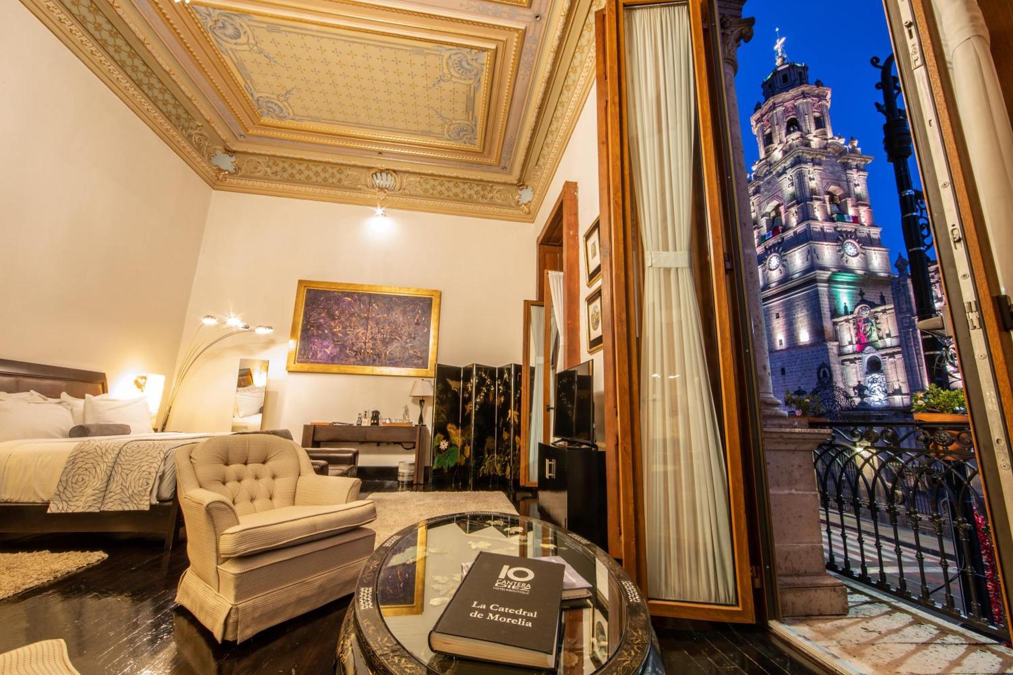 Cantera 10 Hotel Boutique Morelia Bagian luar foto